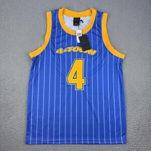 BoxLunch Pixar 4*Town Jersey Tank Mens Medium Blue Townies 4 Turning Red